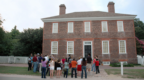 Class of 2012 Tours Colonial Williamsburg